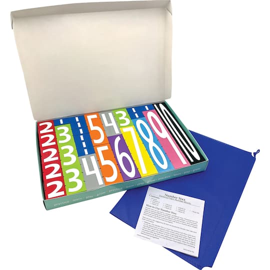 Teacher Created Resources® Number Stax Stacking Foam Number Blocks